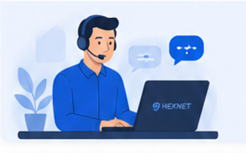 Hexnet teknik destek temsilcisi